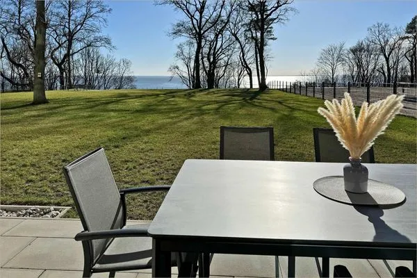 Terrasse  Ferienwohnung Haffzauber