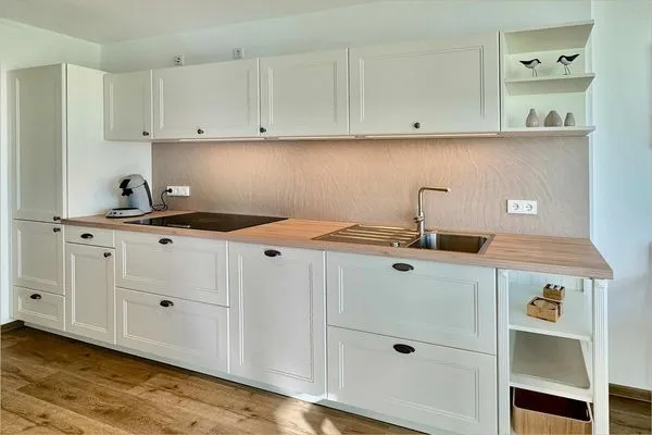 Küche / Küchenzeile  Ferienwohnung Haffzauber