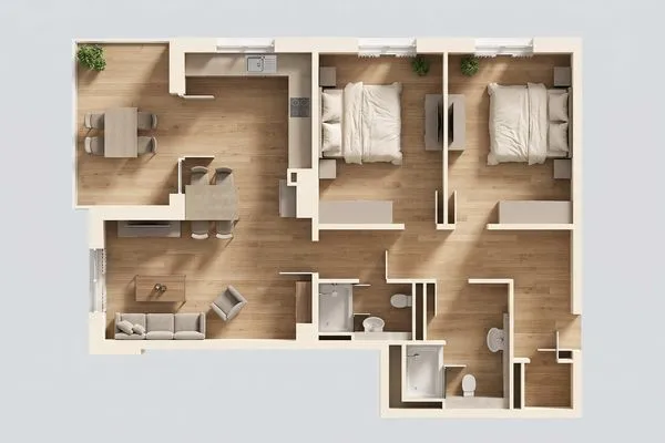 Grundriss  HaffSeits