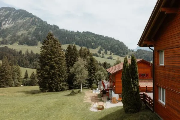 Fassade / Eingang  Ferienhaus Bergblick