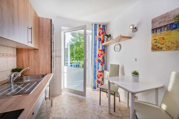 Küche / Küchenzeile  Ferienwohnung Seemöwe