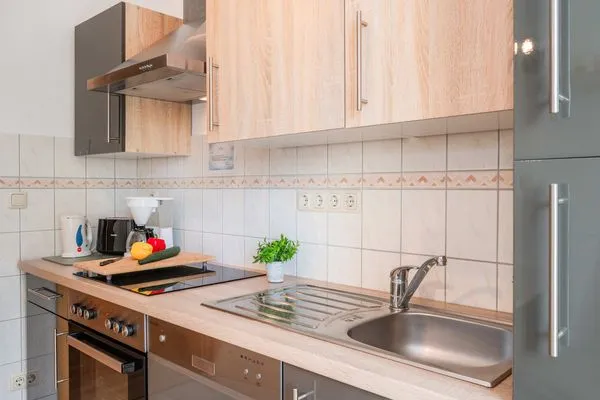 Küche / Küchenzeile  Ferienwohnung Seemöwe
