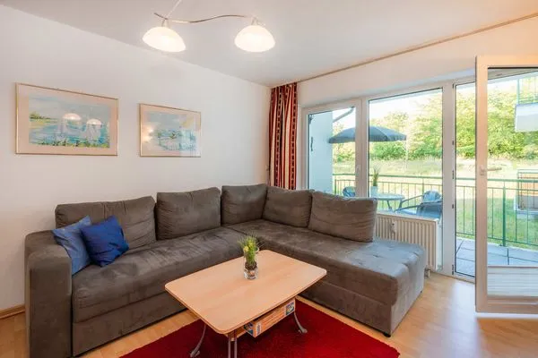 Wohnzimmer  Ferienwohnung Seemöwe