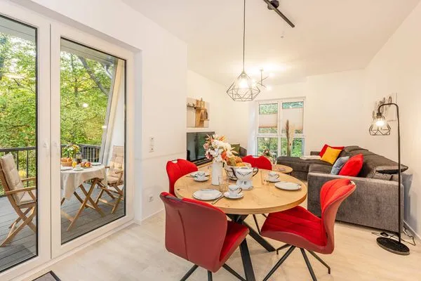 Wohnzimmer  Ferienwohnung SonnenReich
