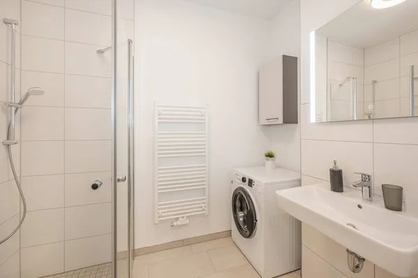 Badezimmer  Ferienwohnung SonnenReich
