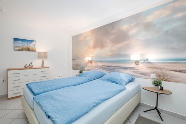 Antje Sammen Whg. 64 Amrum - Schlafzimmer