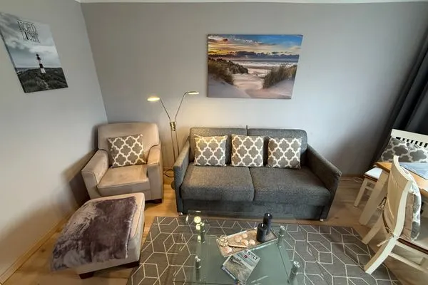 Wohnzimmer Ferienwohnung im Haus Nordland App.121