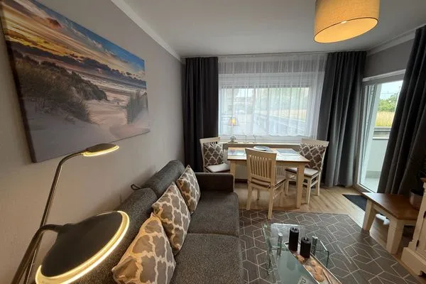 Wohnzimmer Ferienwohnung im Haus Nordland App.121