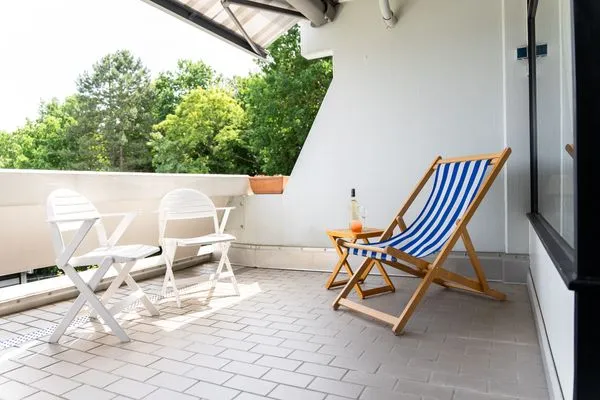 Terrasse Ferienpark Sierksdorf Sonnendeck & Ostseeblick