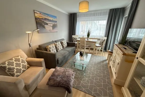 Wohnzimmer Ferienwohnung im Haus Nordland App.121