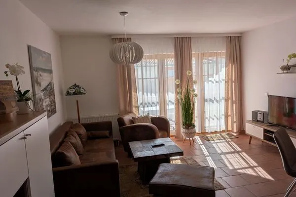 Wohnzimmer Ferienpark Freesenbruch Wohnung 2.3 - Waldesruh