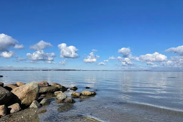 Strand Habernis (ca. 2 km)  Ferienhaus Friedrich 15