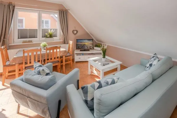 Hauptansicht  Ferienwohnung Thurbruch mit Sonnenterrasse, ruhig gelegen und perfekt für 4 Personen.