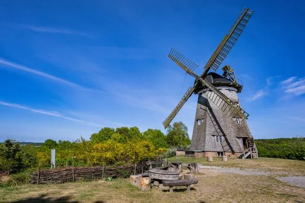 Landschaft  Ferienwohnung Thurbruch mit Sonnenterrasse, ruhig gelegen und perfekt für 4 Personen.