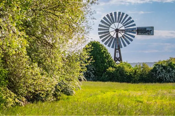 Landschaft  Ferienwohnung Thurbruch mit Sonnenterrasse, ruhig gelegen und perfekt für 4 Personen.