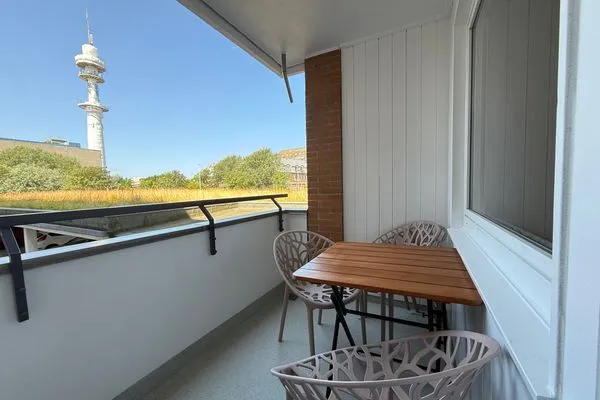 West-Balkon Ferienwohnung im Haus Nordland App.121