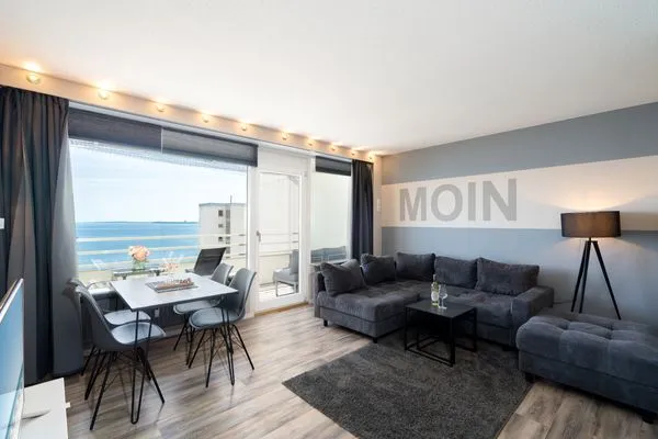 Wohnzimmer Ferienpark Sierksdorf MOIN MEERzeit