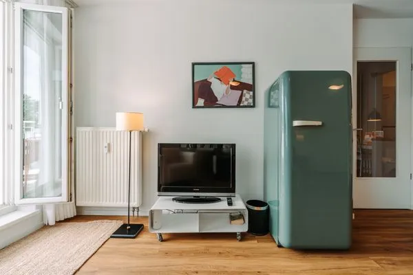 Ferienwohnung Deichkieker Aparthotel Zingst - Wohnzimmer  Deichkieker