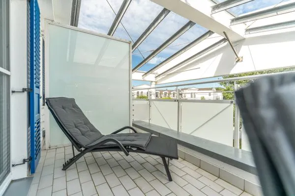 Ferienwohnung Herzog Barnim Aparthotel Zingst - Balkon  Herzog Barnim