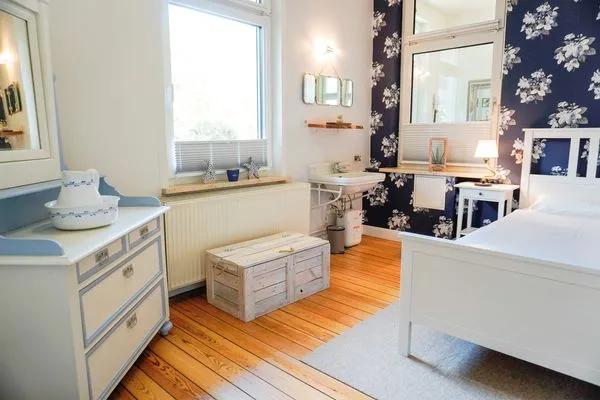 Schlafzimmer  Ferienwohnung LOTTTALEBEN 1