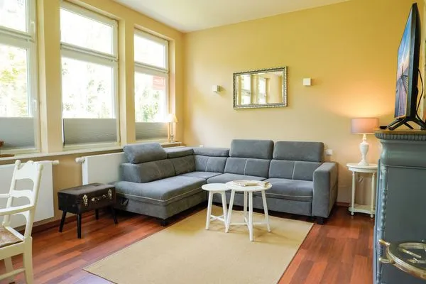 Wohnzimmer  Ferienwohnung LOTTTALEBEN 1