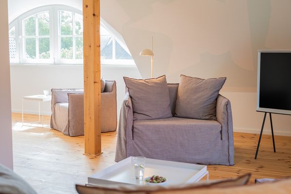  Seemannshaus Born Born - Wohnzimmer
