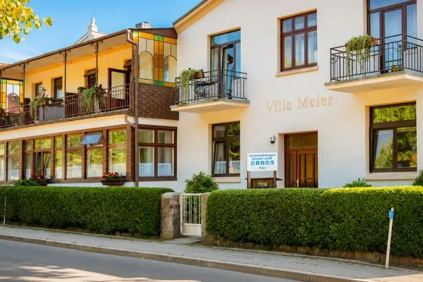 Fassade / Eingang  Villa Meier Ferienwohnung 2