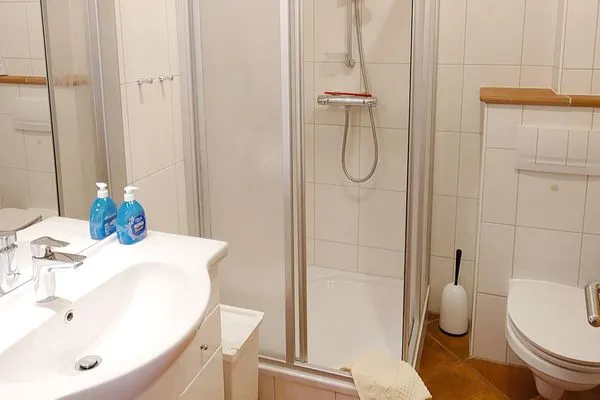 Badezimmer Zum Leuchtturm Wohnung 5