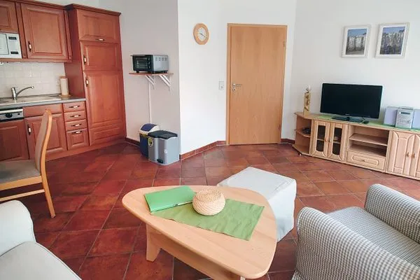 Wohnzimmer Zum Leuchtturm Wohnung 5