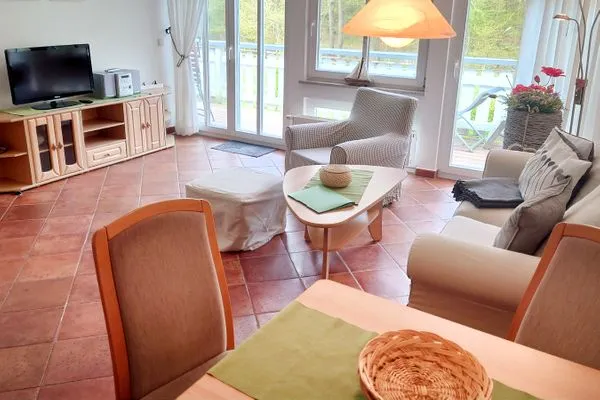 Wohnzimmer Zum Leuchtturm Wohnung 5