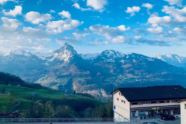 Blick auf Sehenswürdigkeit  Apartment Hinterberg