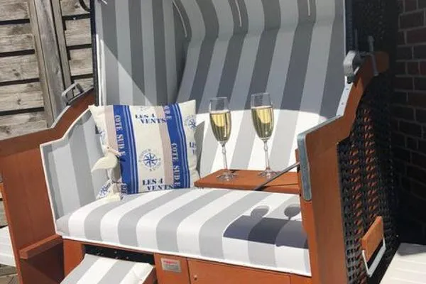 Balkon Juist Zauber - Haus 2 Ferienwohnung Jansen