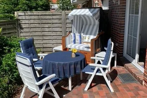 Balkon Juist Zauber - Haus 2 Ferienwohnung Jansen