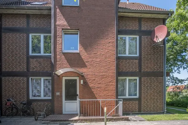 Fassade / Eingang  Ferienwohnung Nordsee Koje Pellworm