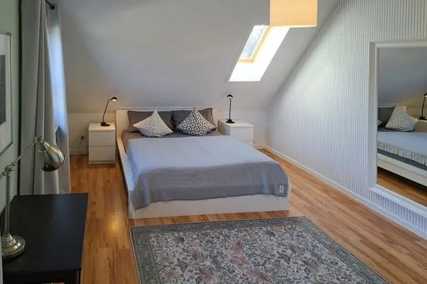 Schlafzimmer III mit Doppelbett  Inselrose Whg. 01