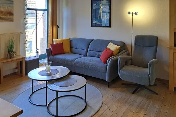Wohnzimmer Landhaus Heine Sonnendeck Whg. 01