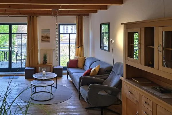 Wohnzimmer Landhaus Heine Sonnendeck Whg. 01