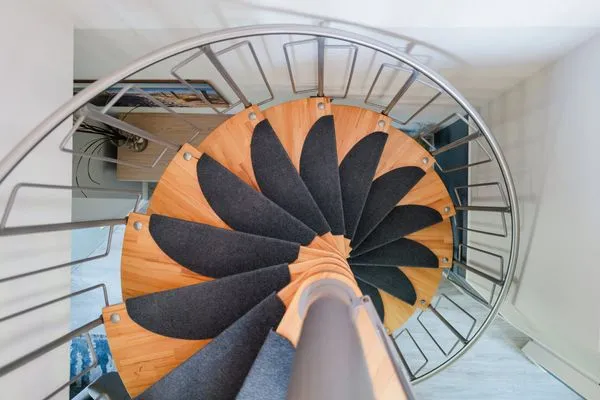Wendeltreppe in das DG Am Deich Am Deich Haus 26