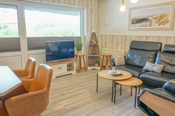  BeachHouse St. Peter-Ording - Sofaecke mit TV