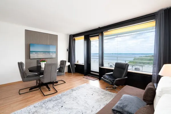 Wohnzimmer Ferienpark Sierksdorf Traumblick