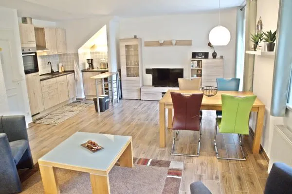 Küche / Küchenzeile  Ferienwohnung am Nordstrand - strandnah und komfortabel