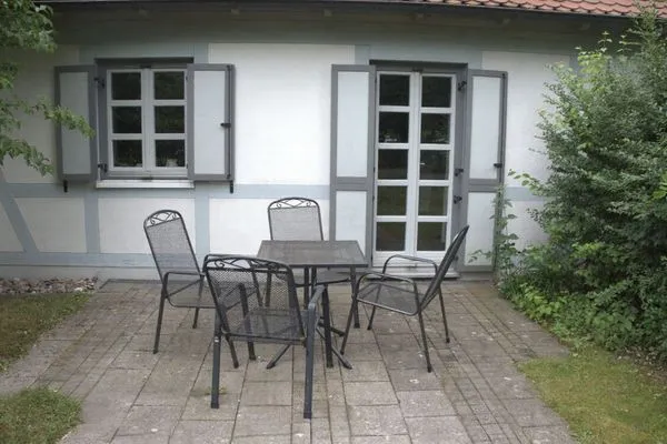 Terrasse  Ferienwohnung am Nordstrand - strandnah und komfortabel