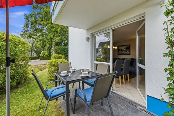Terrrasse Residenz am Strand Wohnung 6-74