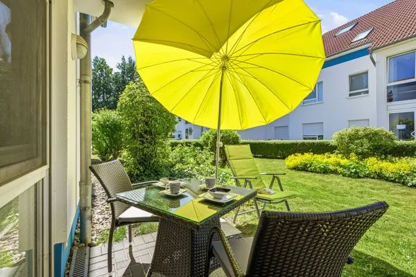Terrasse Residenz am Strand Wohnung 4-57