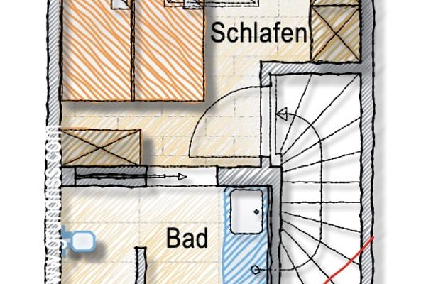  Kiefernhuus 3 Norderney - Dachgeschoss