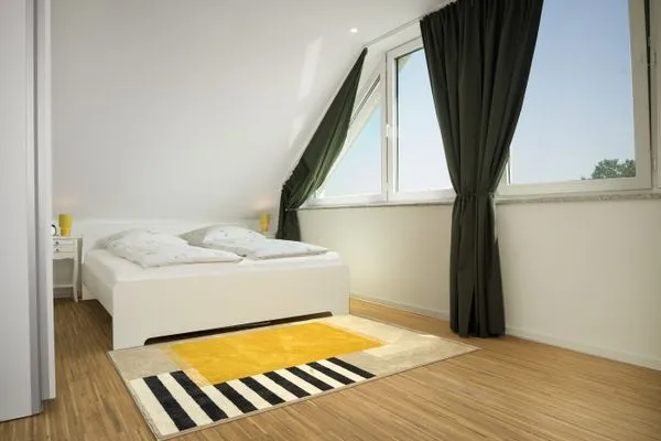 Bedroom  Kirchturmblick