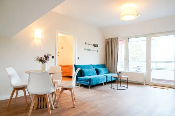 Wohnzimmer  (STR74a) Ferienwohnung "Seaside Club"