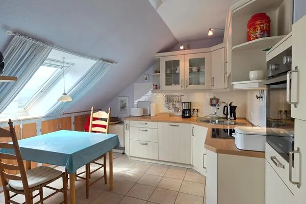 Kitchen Ferienwohnungen Fischerstieg Losteneck