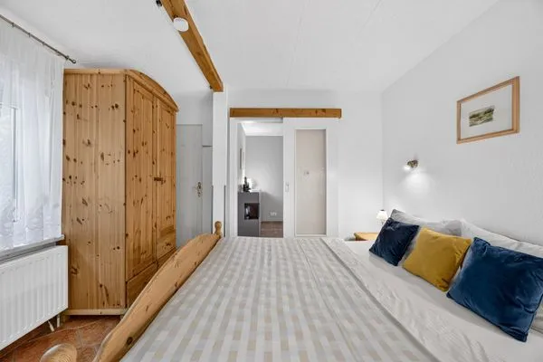 Schlafzimmer  Ferienhaus Matthies