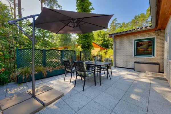 Terrasse  Ferienhaus Matthies